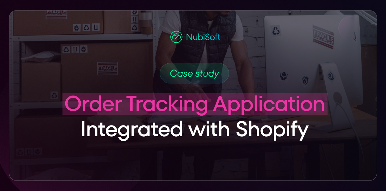 Order Tracking Application Integrated with Shopify