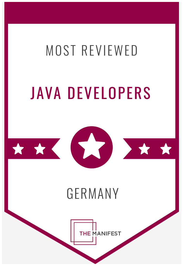 Most reviewed java developers badge